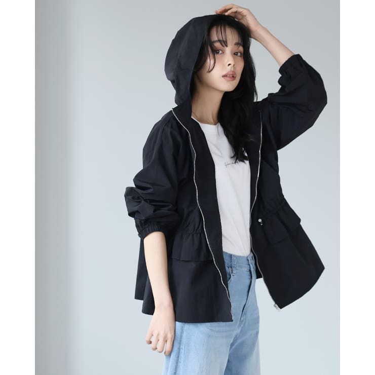 UV＆撥水＆接触冷感で毎日快適。機能付きフレアブルゾン ジャンパー パーカー | HAPPY急便 by VERITA.JP | 詳細画像8 