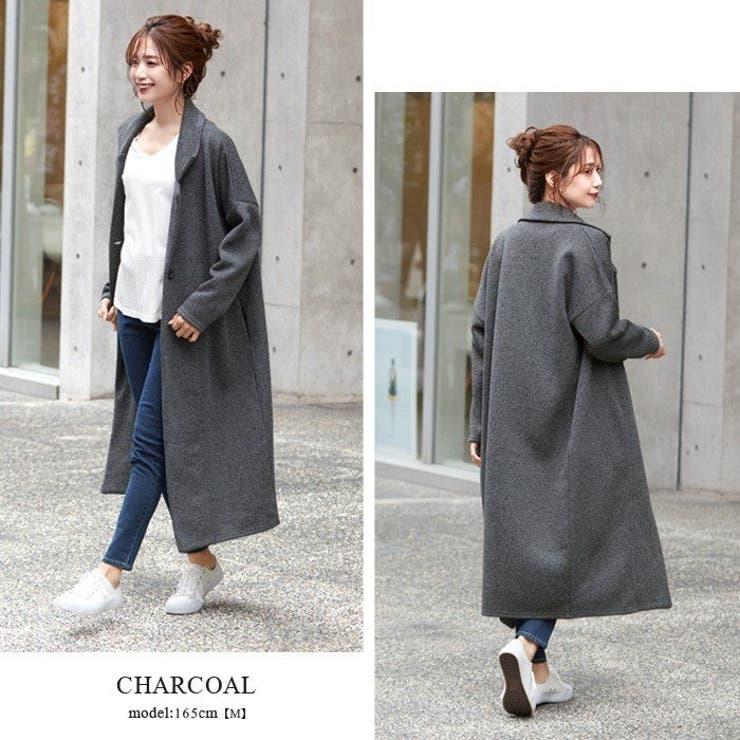 【送料無料】サンシー　チェスターコート　スウェット　裏起毛 楽天市場】コート メンズ 冬服 裏起毛 ロングコート 裏起毛なし