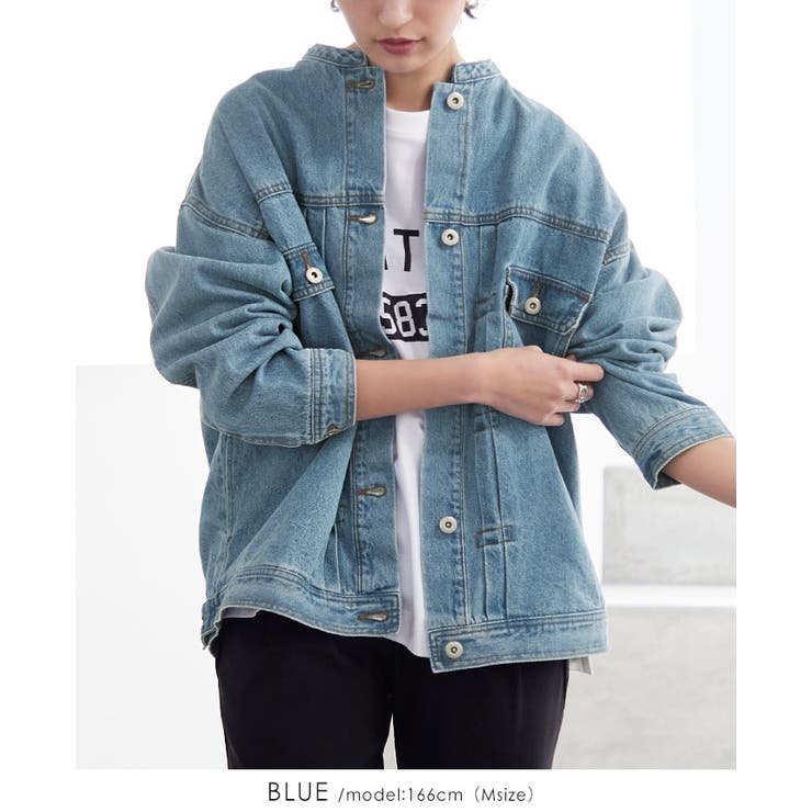 momo☺︎ / hagumu ⿻ ソフトデニムジャケット Gジャン 春 31 Sons de mode デニムジャケット gジャン 「Leeコラボ