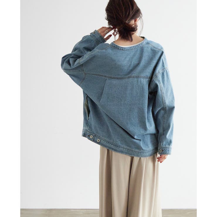 yuuka⭐︎Acne キモノスリーブ　デニムジャケット　Gジャン Acne Studios デニムジャケット オーバーサイズフィット グレー