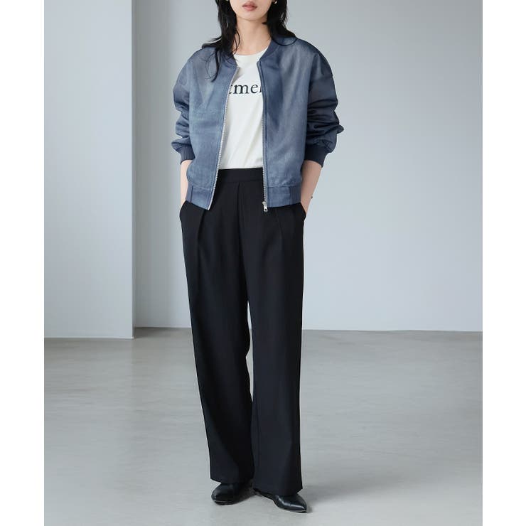 抜け感が出る、大人のライトアウター。ダンボールシアーMA 1 MA | HAPPY急便 by VERITA.JP | 詳細画像11 