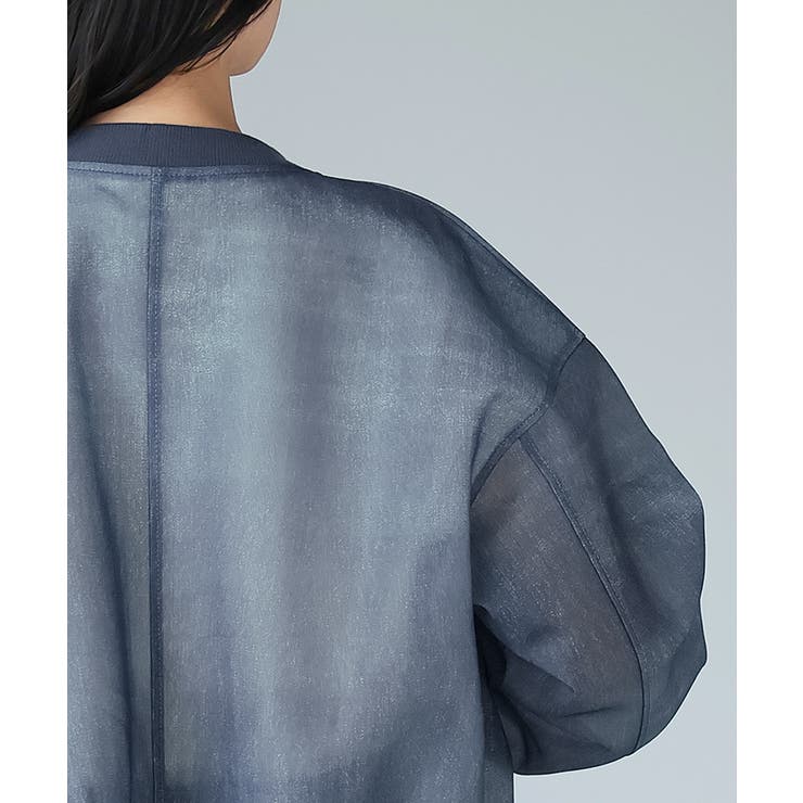 抜け感が出る、大人のライトアウター。ダンボールシアーMA 1 MA | HAPPY急便 by VERITA.JP | 詳細画像12 