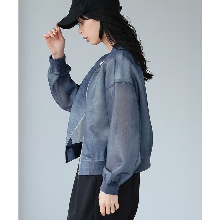 抜け感が出る、大人のライトアウター。ダンボールシアーMA 1 MA | HAPPY急便 by VERITA.JP | 詳細画像14 