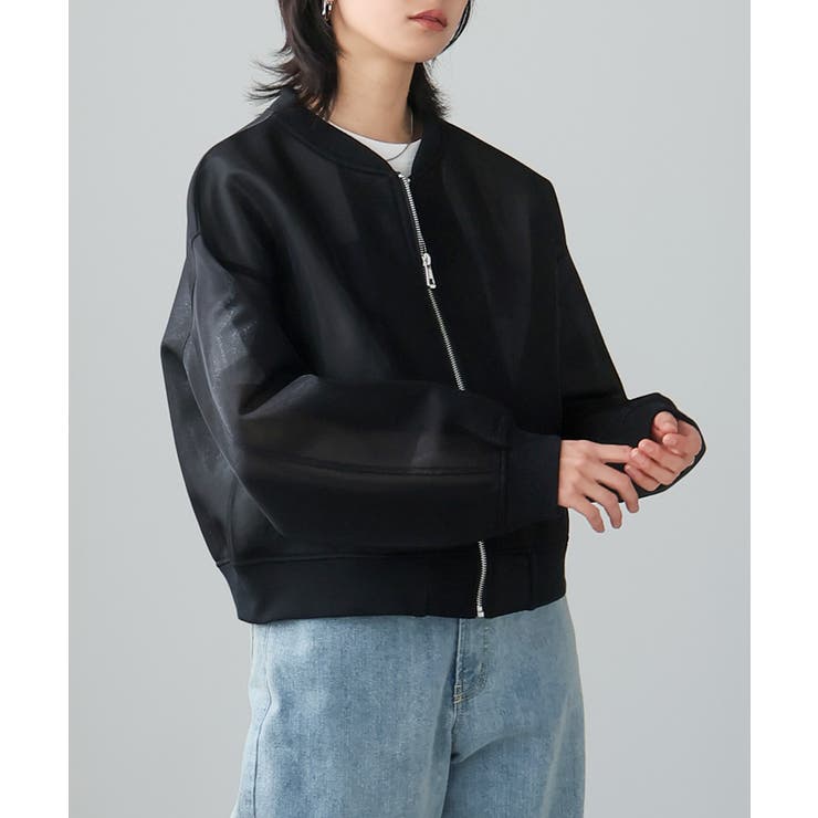 抜け感が出る、大人のライトアウター。ダンボールシアーMA 1 MA | HAPPY急便 by VERITA.JP | 詳細画像18 