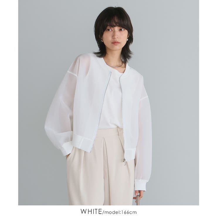 抜け感が出る、大人のライトアウター。ダンボールシアーMA 1 MA | HAPPY急便 by VERITA.JP | 詳細画像4 