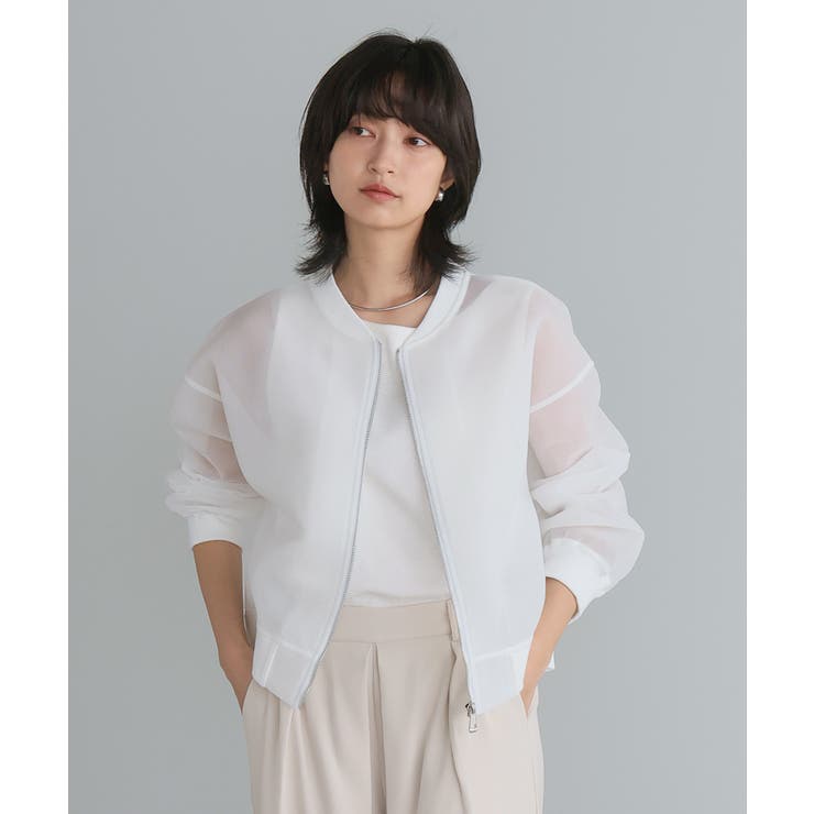 抜け感が出る、大人のライトアウター。ダンボールシアーMA 1 MA | HAPPY急便 by VERITA.JP | 詳細画像8 