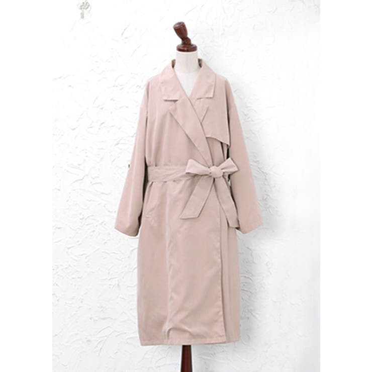 ゆるシルエットに惹かれる。ロングトレンチコート トレンチコート