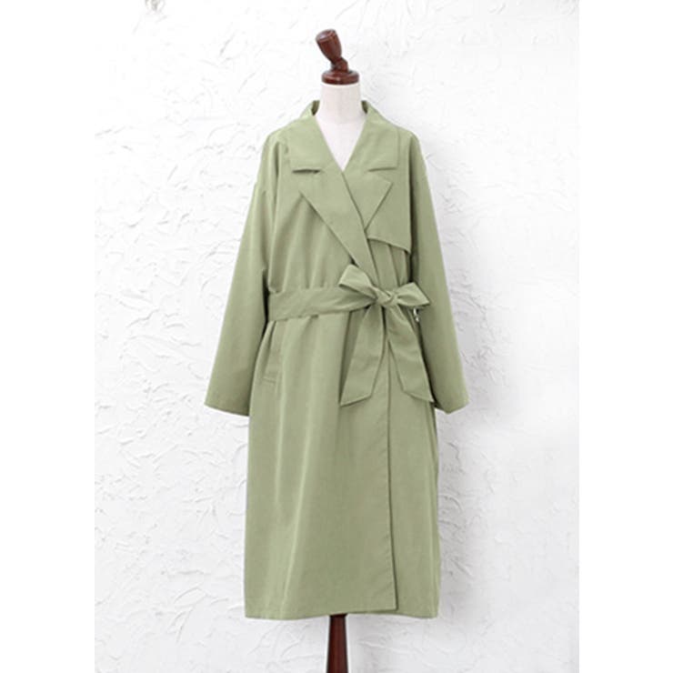 ゆるシルエットに惹かれる。ロングトレンチコート トレンチコート