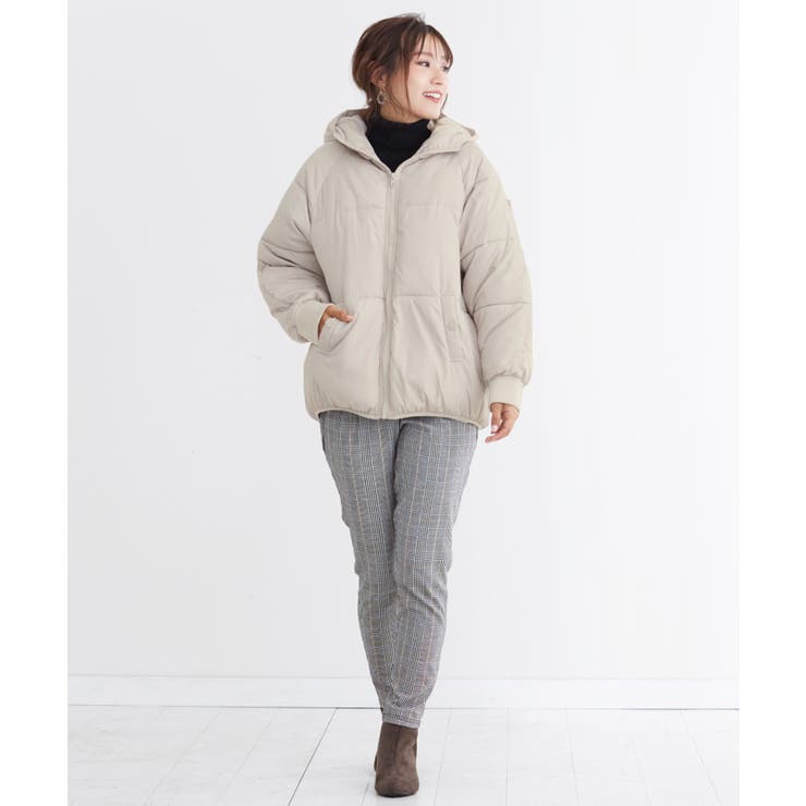 軽くて暖かいアウターみつけた。BIGファイバーダウンコート