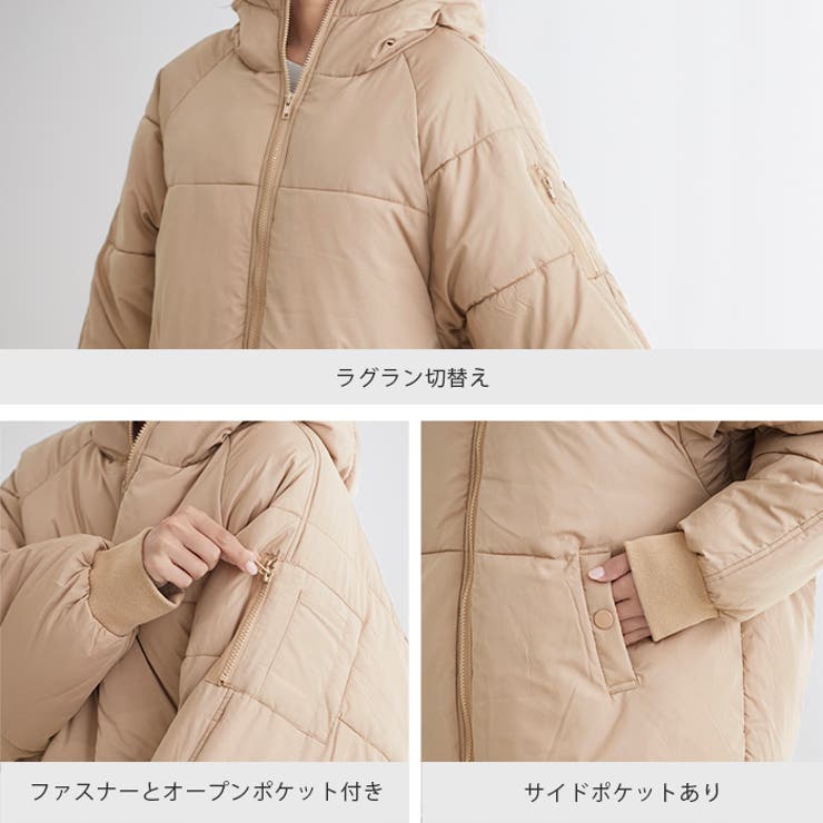 軽くて暖かいアウターみつけた。BIGファイバーダウンコート ダウン