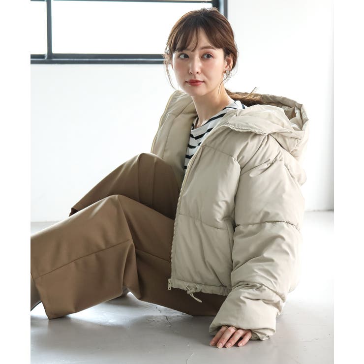 軽くてあたたかいアウター見つけた ショート丈ファイバーダウン ダウン コート 品番 Hpxw Happy急便 By Verita Jp ハッピーキュウビン バイ ベリータジェーピー のレディースファッション通販 Shoplist ショップリスト