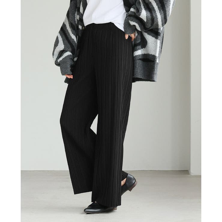 大人の余裕を感じるリラクシーパンツ。ランダムプリーツパンツ パンツ プリーツ | HAPPY急便 by VERITA.JP | 詳細画像11 