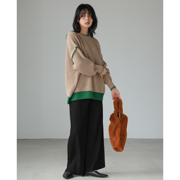 大人の余裕を感じるリラクシーパンツ。ランダムプリーツパンツ パンツ プリーツ | HAPPY急便 by VERITA.JP | 詳細画像14 