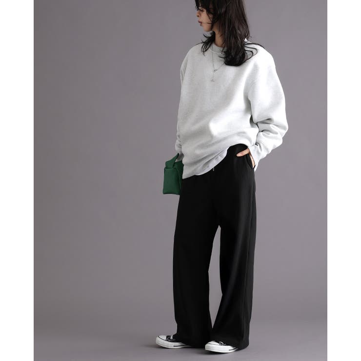 この触り心地クセになる。さらふわリブパンツ パンツ ストレートパンツ | HAPPY急便 by VERITA.JP | 詳細画像24 