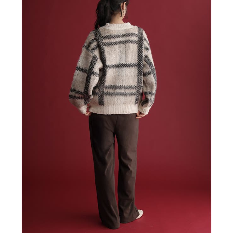 この触り心地クセになる。さらふわリブパンツ パンツ ストレートパンツ | HAPPY急便 by VERITA.JP | 詳細画像34 