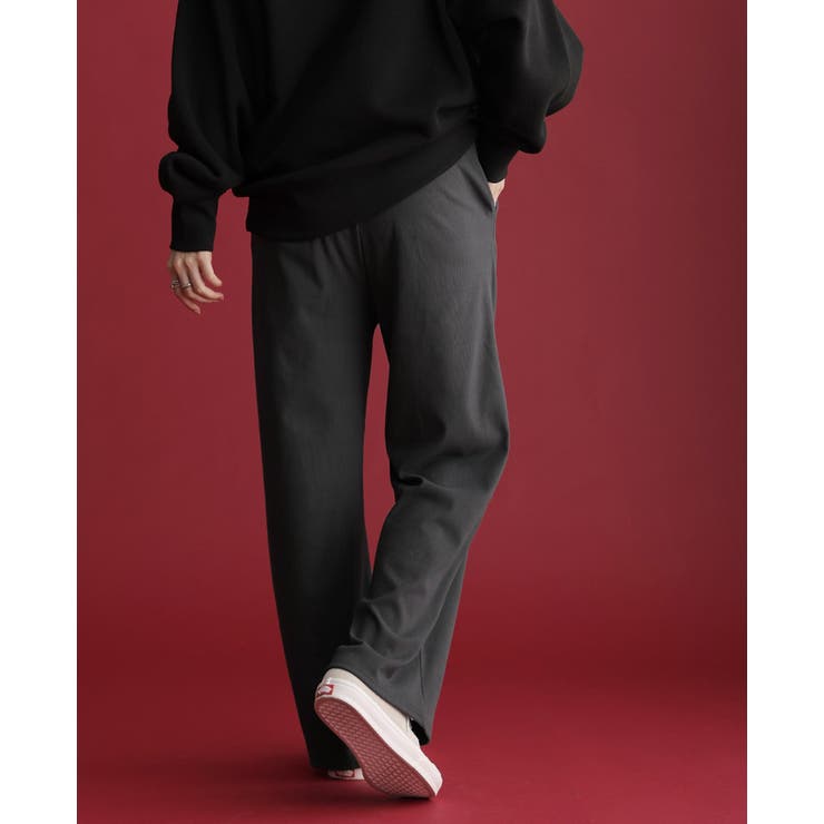 この触り心地クセになる。さらふわリブパンツ パンツ ストレートパンツ | HAPPY急便 by VERITA.JP | 詳細画像42 