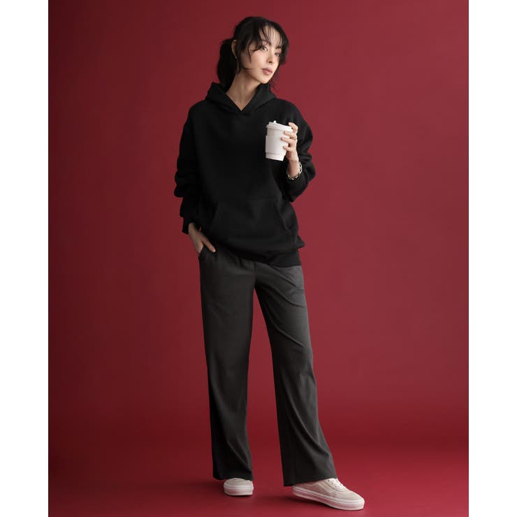 この触り心地クセになる。さらふわリブパンツ パンツ ストレートパンツ | HAPPY急便 by VERITA.JP | 詳細画像43 