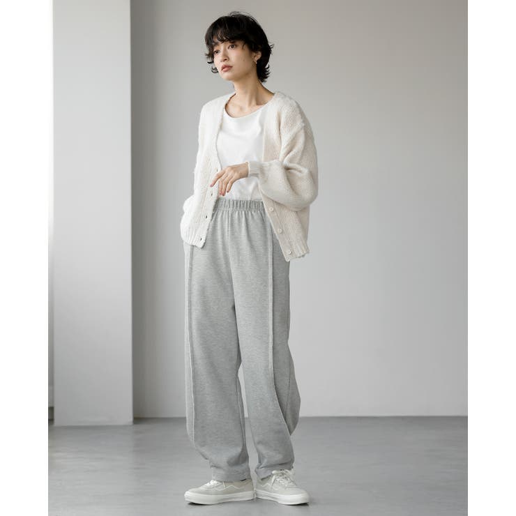抜け感ある足元をつくる2wayデザイン。裾スナップスウェットパンツ パンツ | HAPPY急便 by VERITA.JP | 詳細画像10 