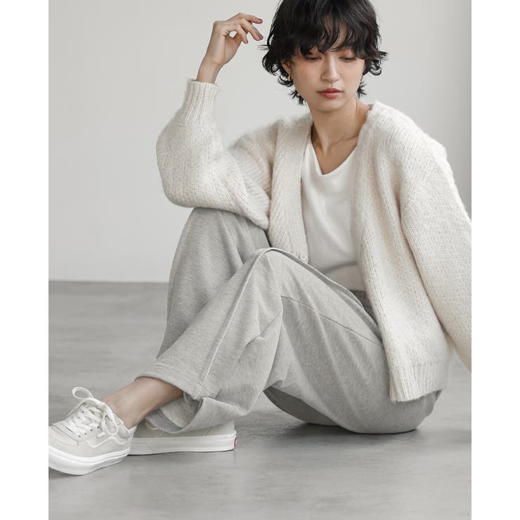 抜け感ある足元をつくる2wayデザイン。裾スナップスウェットパンツ パンツ | HAPPY急便 by VERITA.JP | 詳細画像12 