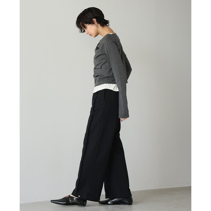 抜け感ある足元をつくる2wayデザイン。裾スナップスウェットパンツ パンツ | HAPPY急便 by VERITA.JP | 詳細画像14 