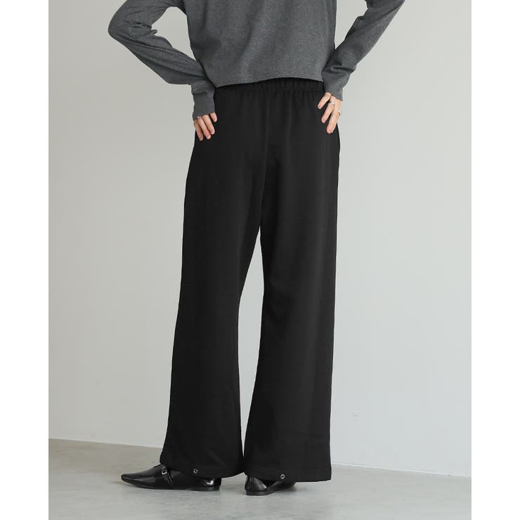 抜け感ある足元をつくる2wayデザイン。裾スナップスウェットパンツ パンツ | HAPPY急便 by VERITA.JP | 詳細画像15 