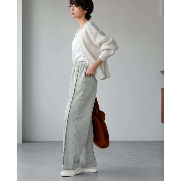 抜け感ある足元をつくる2wayデザイン。裾スナップスウェットパンツ パンツ | HAPPY急便 by VERITA.JP | 詳細画像7 