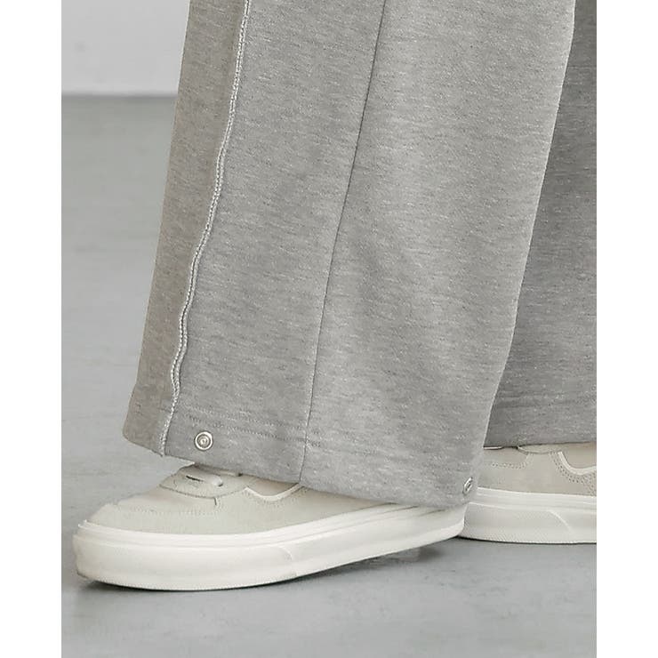 抜け感ある足元をつくる2wayデザイン。裾スナップスウェットパンツ パンツ | HAPPY急便 by VERITA.JP | 詳細画像9 