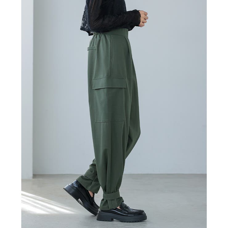 裾のカタチが変わる。2WAYカーゴパンツ パンツ カーゴ[品番