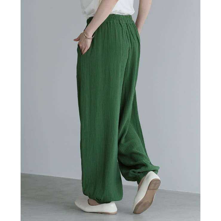 一度着たらヤミツキ！柔らかな肌触り ダブルガーゼ リラックスパンツ | HAPPY急便 by VERITA.JP | 詳細画像15 