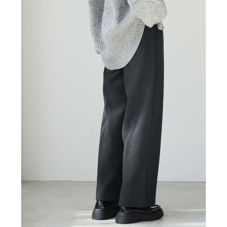 穿いた瞬間からあったか。テレコ裏ベロアパンツ パンツ イージーパンツ | HAPPY急便 by VERITA.JP | 詳細画像12 