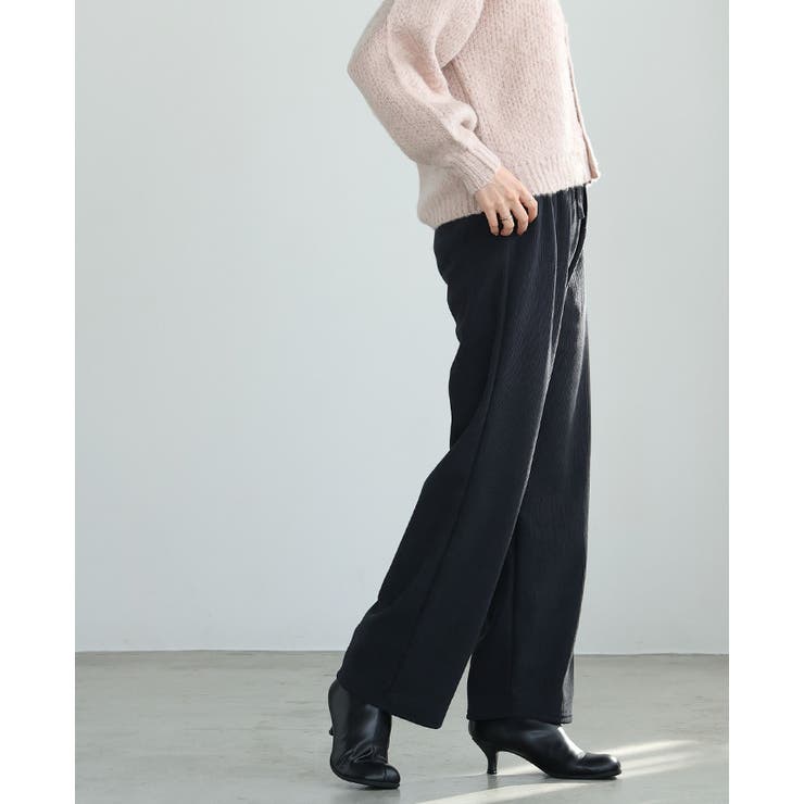 穿いた瞬間からあったか。テレコ裏ベロアパンツ パンツ イージーパンツ | HAPPY急便 by VERITA.JP | 詳細画像17 