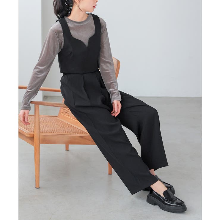 大人コーデの必需品。タックワイドパンツ パンツ ワイドパンツ | HAPPY急便 by VERITA.JP | 詳細画像14 