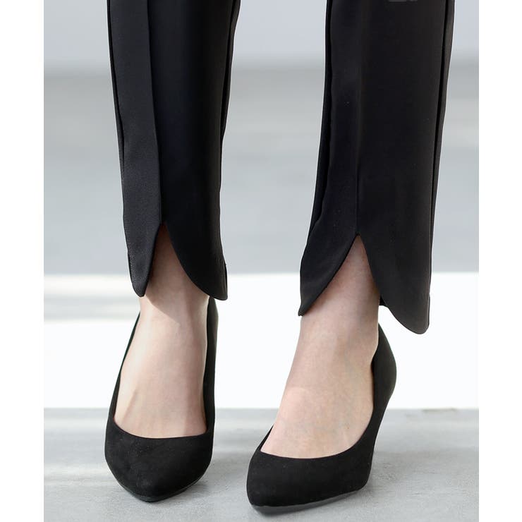 シーンを選ばない、拘り美脚パンツ。ラウンドスリットパンツ パンツ スリット | HAPPY急便 by VERITA.JP | 詳細画像16 