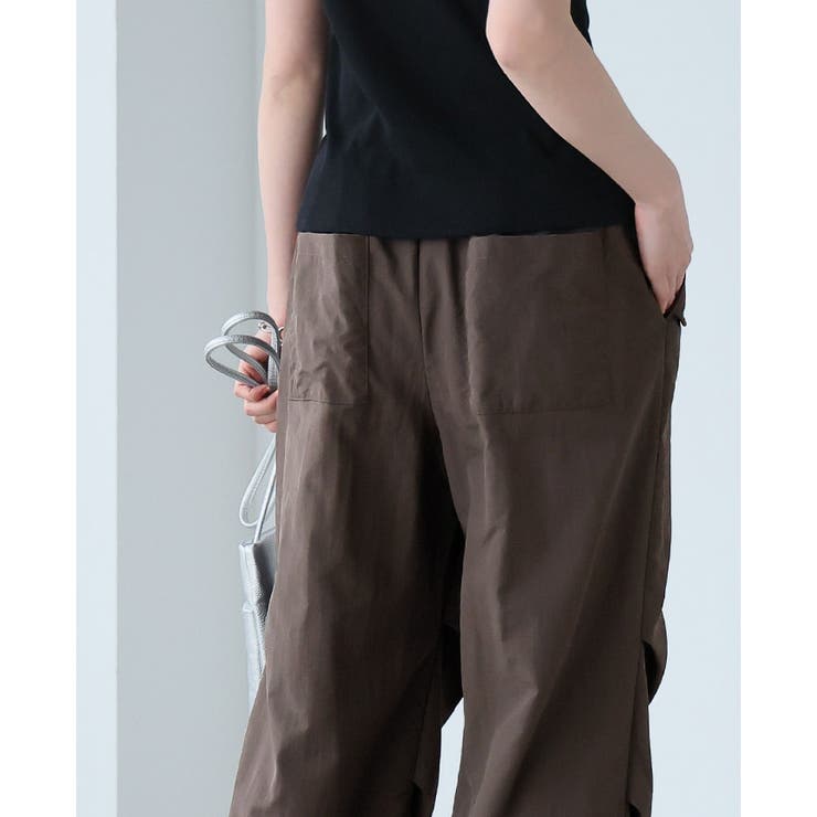 UV＆撥水＆接触冷感で毎日快適。機能付きパラシュートパンツ パンツ カーブ | HAPPY急便 by VERITA.JP | 詳細画像14 