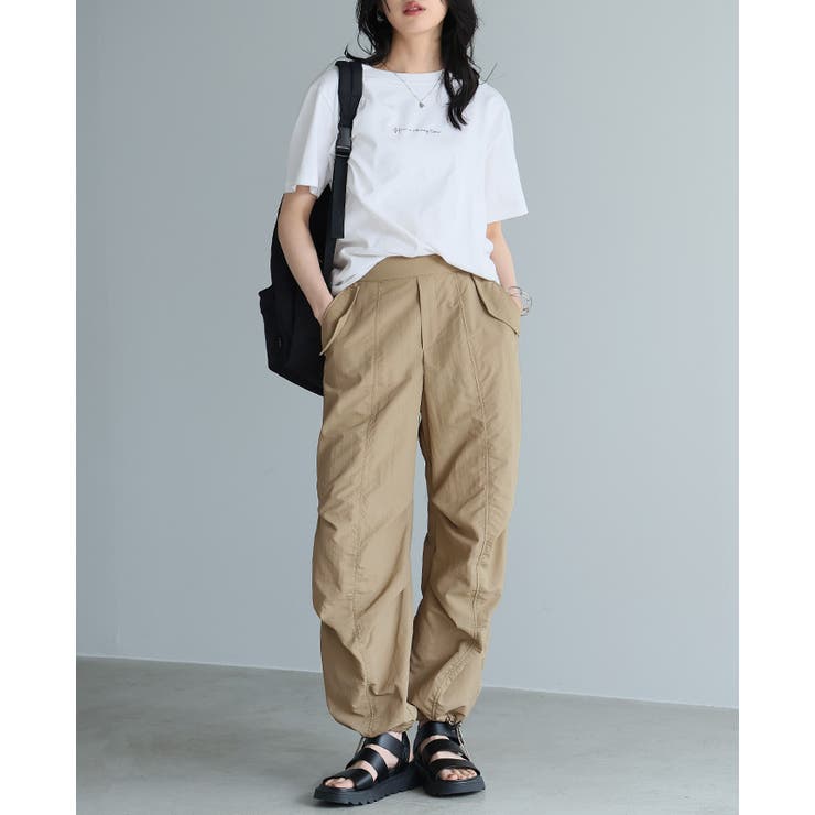 UV＆撥水＆接触冷感で毎日快適。機能付きパラシュートパンツ パンツ カーブ | HAPPY急便 by VERITA.JP | 詳細画像8 