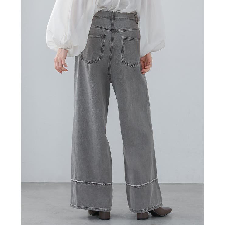 大人のカジュアルデニム。リメイク風ダメージデニムパンツ デニム パンツ | HAPPY急便 by VERITA.JP | 詳細画像15 