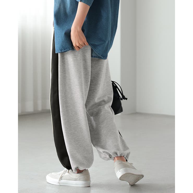 色を効かせた、大人のカジュアルパンツ。サイド配色スウェットパンツ パンツ スウェ… | HAPPY急便 by VERITA.JP | 詳細画像13 
