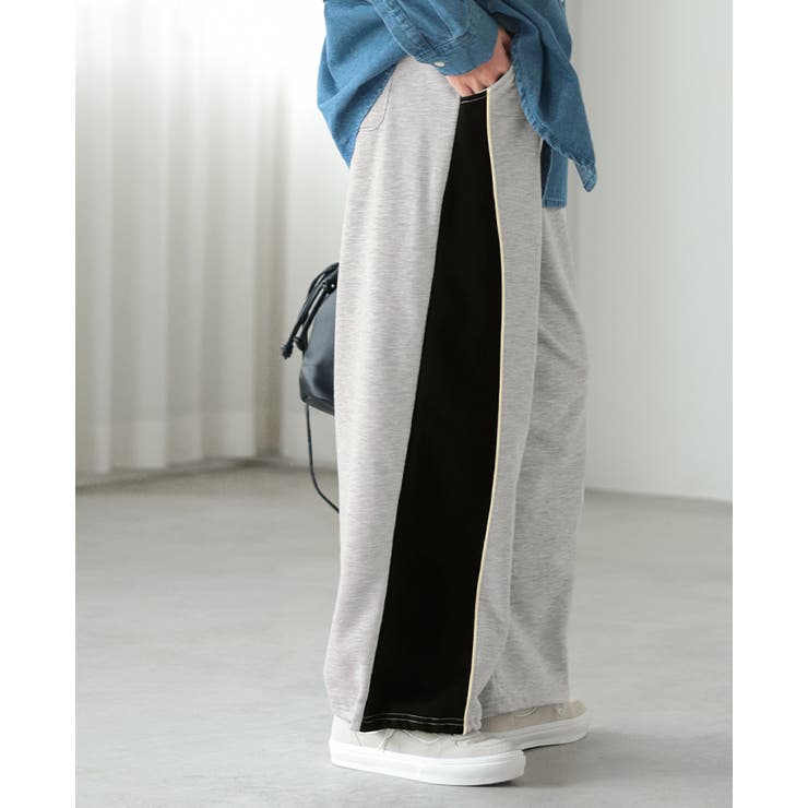 色を効かせた、大人のカジュアルパンツ。サイド配色スウェットパンツ パンツ スウェ… | HAPPY急便 by VERITA.JP | 詳細画像17 