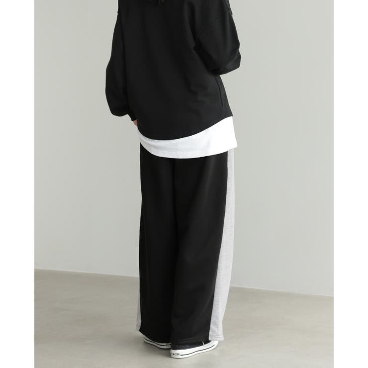 色を効かせた、大人のカジュアルパンツ。サイド配色スウェットパンツ パンツ スウェ… | HAPPY急便 by VERITA.JP | 詳細画像6 