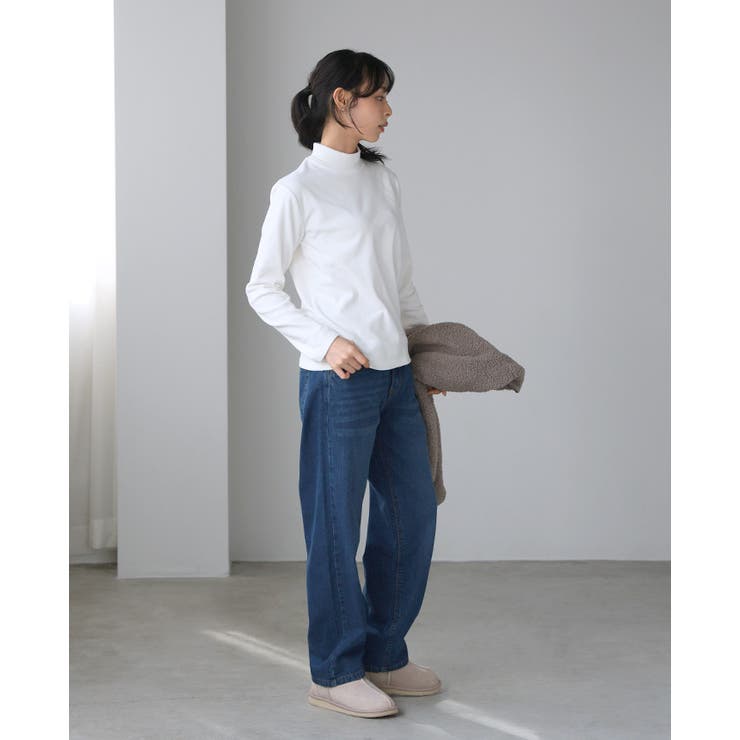 シルエットで差をつける大人のデニム。デニムカーヴィーパンツ デニム ジーンズ | HAPPY急便 by VERITA.JP | 詳細画像8 