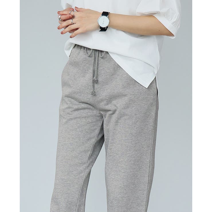 カジュアルすきない大人のボトムス。ミニ裏毛スウェットジョガーパンツ パンツ スウ… | HAPPY急便 by VERITA.JP | 詳細画像10 