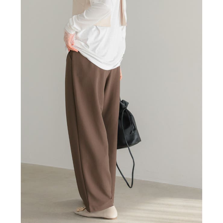 楽なのにのにキレイ見え！毎日穿けるヘビロテパンツ登場！ストレッチジョーゼットタッ… | HAPPY急便 by VERITA.JP | 詳細画像11 