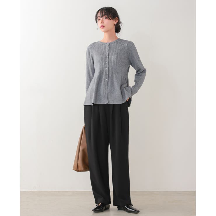 楽なのにのにキレイ見え！毎日穿けるヘビロテパンツ登場！ストレッチジョーゼットタッ… | HAPPY急便 by VERITA.JP | 詳細画像15 