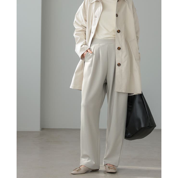 楽なのにのにキレイ見え！毎日穿けるヘビロテパンツ登場！ストレッチジョーゼットタッ… | HAPPY急便 by VERITA.JP | 詳細画像19 