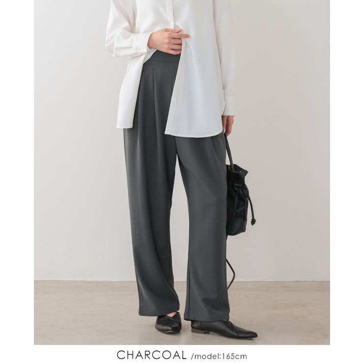 楽なのにのにキレイ見え！毎日穿けるヘビロテパンツ登場！ストレッチジョーゼットタッ… | HAPPY急便 by VERITA.JP | 詳細画像22 