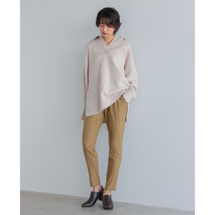 ヒヤッとしない美脚パンツ。裏起毛テーパードパンツ パンツ テーパードパンツ | HAPPY急便 by VERITA.JP | 詳細画像13 