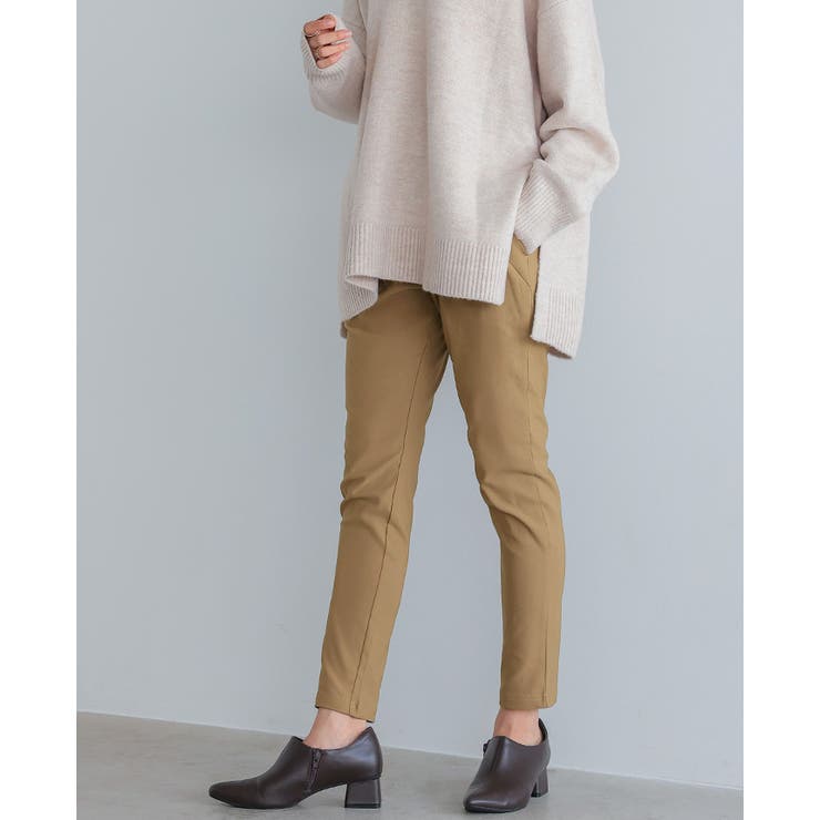 ヒヤッとしない美脚パンツ。裏起毛テーパードパンツ パンツ テーパードパンツ | HAPPY急便 by VERITA.JP | 詳細画像14 