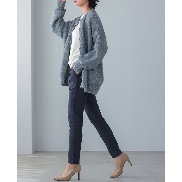 ヒヤッとしない美脚パンツ。裏起毛テーパードパンツ パンツ テーパードパンツ | HAPPY急便 by VERITA.JP | 詳細画像17 