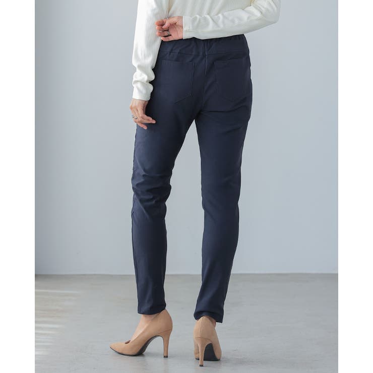 ヒヤッとしない美脚パンツ。裏起毛テーパードパンツ パンツ テーパードパンツ | HAPPY急便 by VERITA.JP | 詳細画像18 