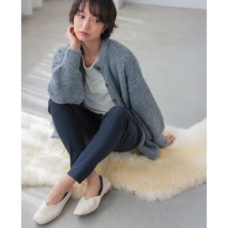 ヒヤッとしない美脚パンツ。裏起毛テーパードパンツ パンツ テーパードパンツ | HAPPY急便 by VERITA.JP | 詳細画像19 